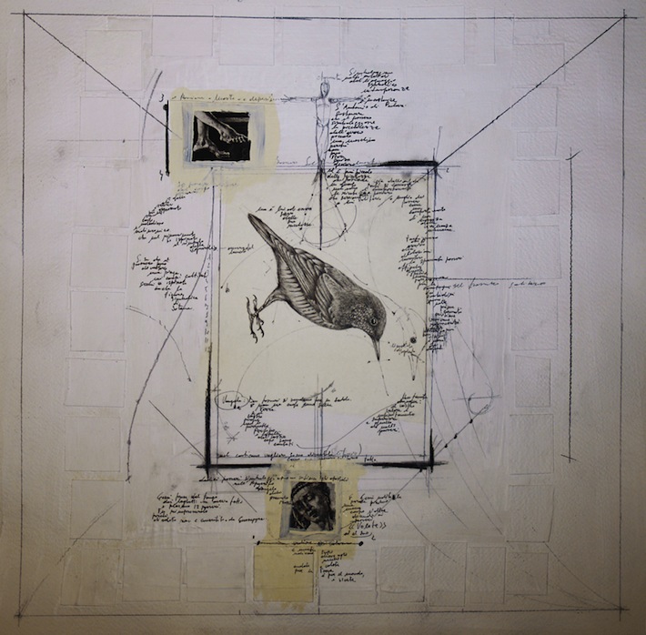 studio 2,35 cm x 50 cm,organic media on paper 2011 copy