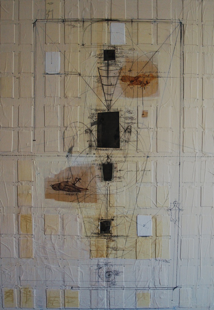 Fabrizio Cotognini Il bestiario morto allodola part 1 of 9 50 cm x 50 cm organic media on paper - Courtesy of Prometeogallery of Ida Pisani .jpg