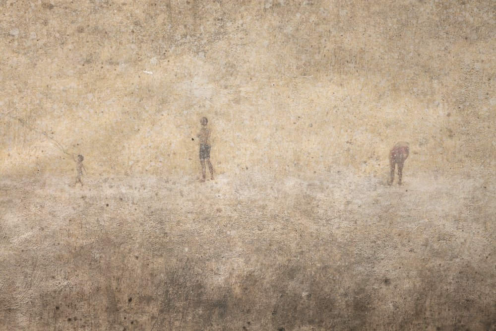 Enrico Tealdi,I  LETTORI ,dettaglio,2010,tecnica mista su carta,cm100x150