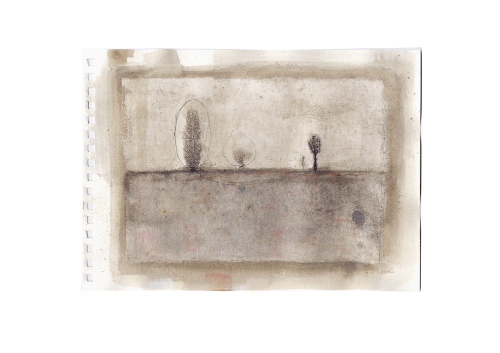 Enrico Tealdi,Accordo 16,2008,tecnica mista su carta,cm10x16