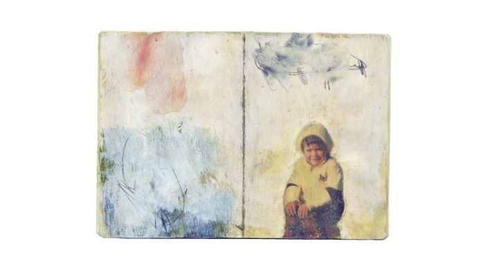 Enrico Tealdi,Air Balloon,2011,tec.mista su carta,cm 80x120